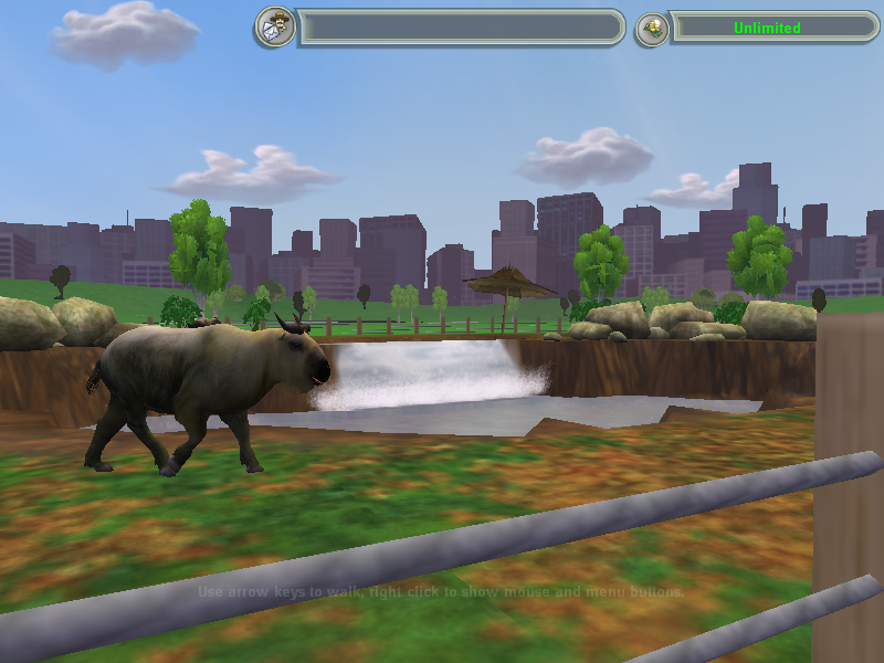 Zoo Tycoon 2 - Sichuan Takin Exhibit