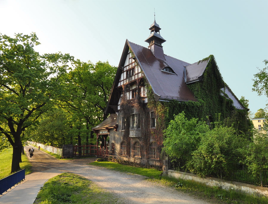 Zoo Wrocław - wejście od strony rzeki Odry