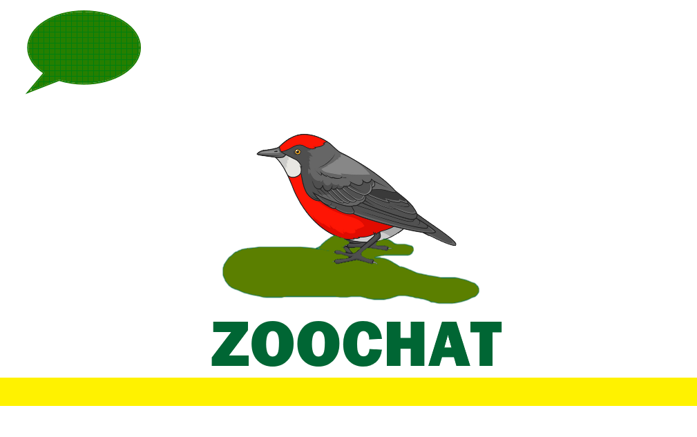 Zoochat flag in California style