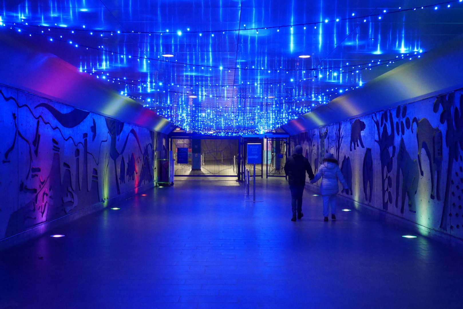 Zoolights 2023 - North Gate Entry and LRT Station