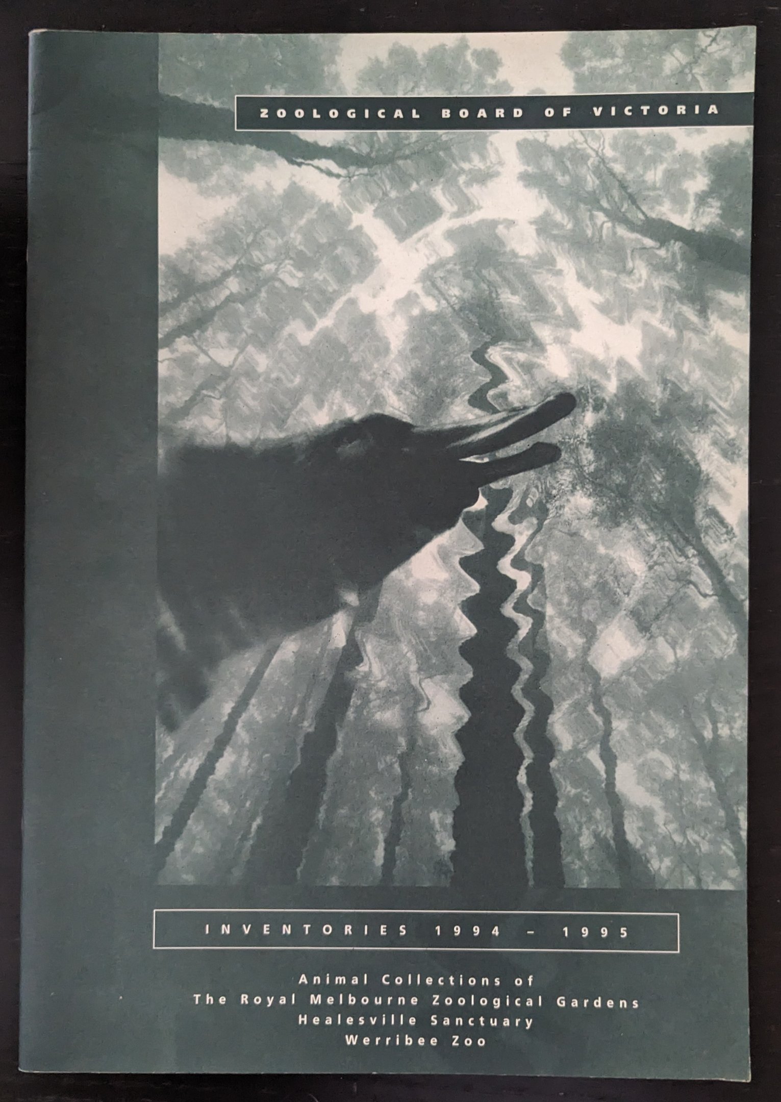 Zoological Board of Victoria Inventories 1994 - 1995