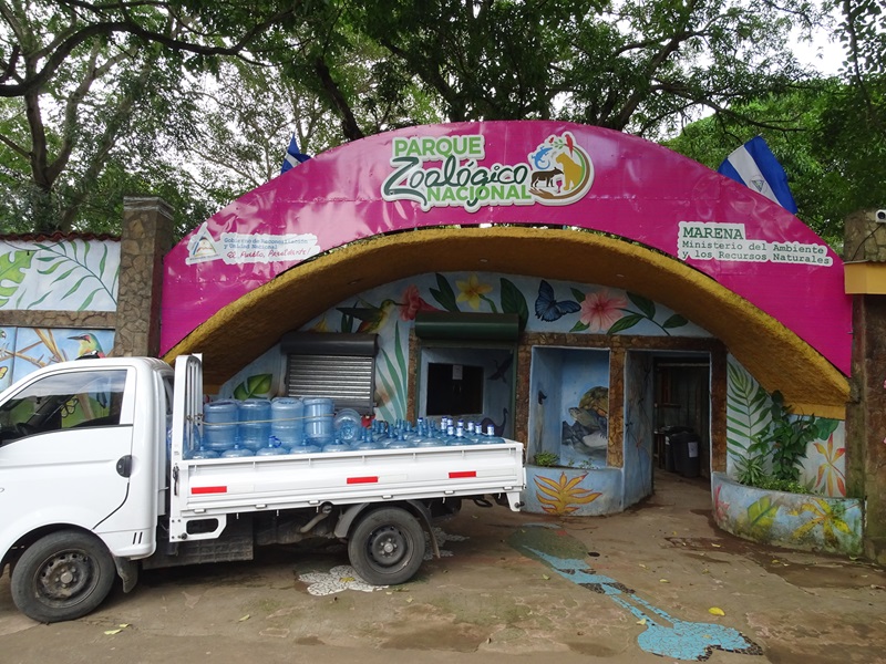 Zoológico Nacional de Nicaragua: Zoo entrance