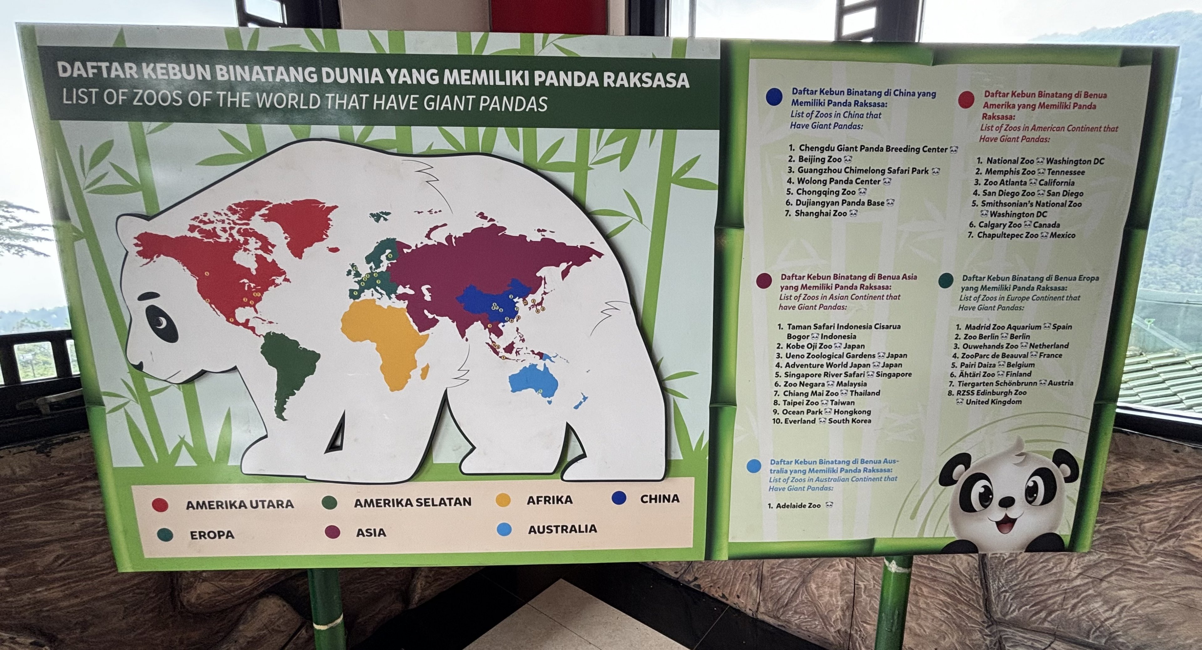 Zoos with Giant Pandas (outdated) - Giant Panda Complex