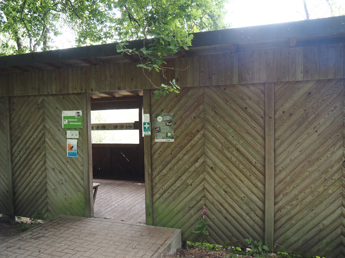 Zwillbrocker Venn birding hide, 2025-05-26